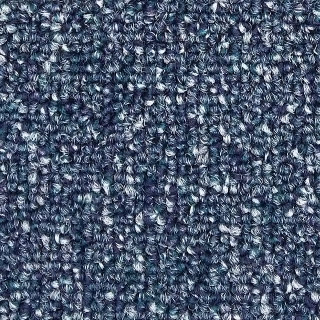 Vinyl Flooring UK HyperL Contract Carpet Tiles, Tufted Loop Pile, Dark Blue, 5m2 (20 Tiles Per Box)