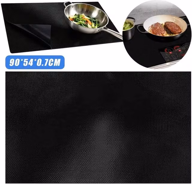 SPETLEK Black Electric Stove Top Cover Mat – 1