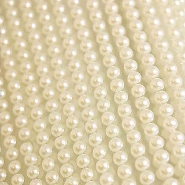 Syntego 500 Round Adhesive Pearls in Ivory, Beige, Yellow and White for Weddings