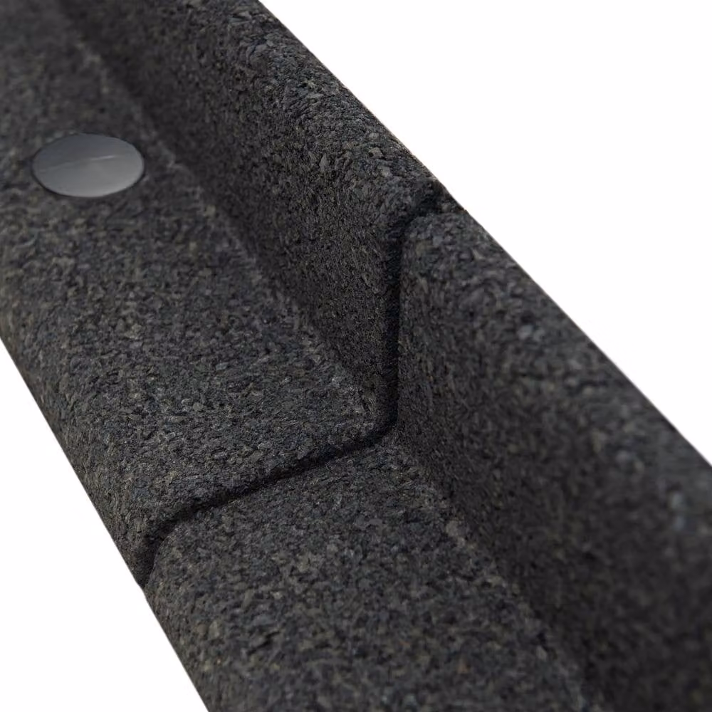 Monstershop Flexible Lawn Edging with Mallet, Grey, 9.6m Length – 5