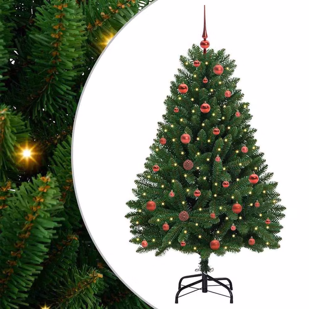 Berkfield Home Artificial Green Christmas Tree with Stand, Height: 150 cm – 2