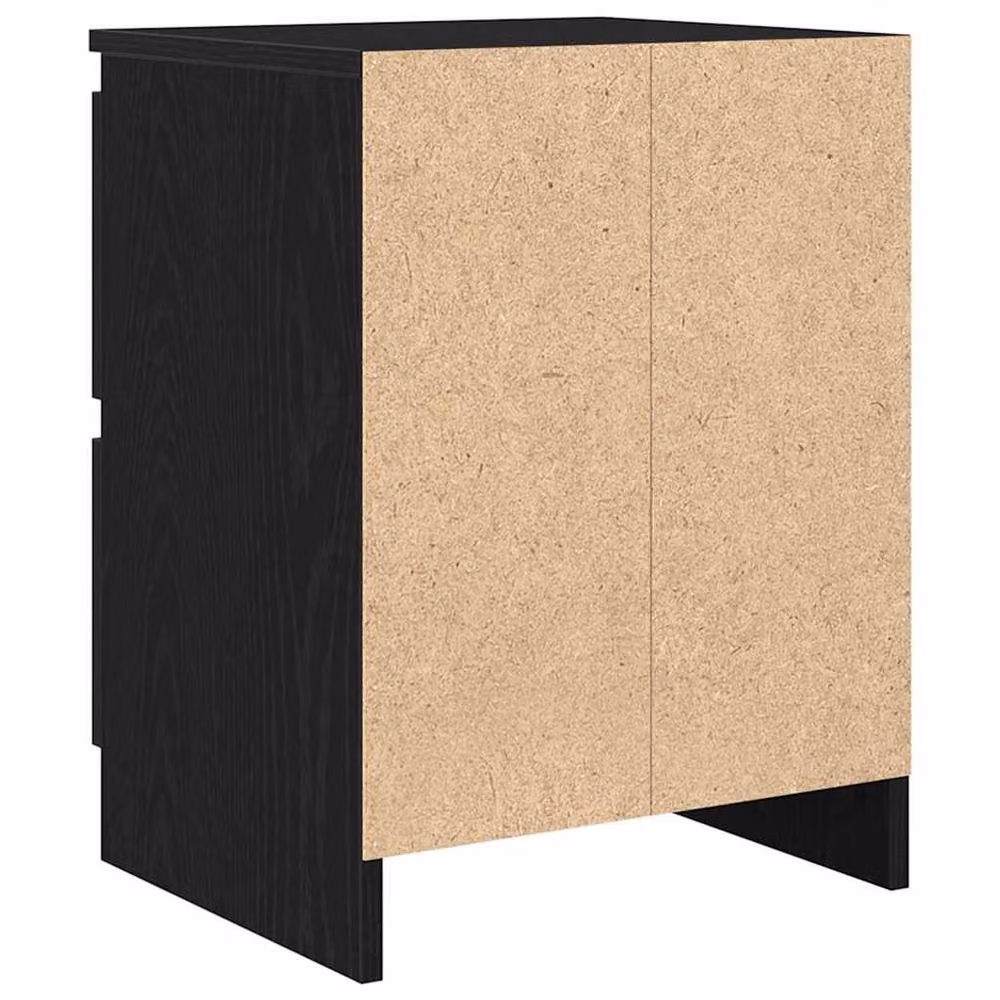 Berkfield Home Black Modern TV Cabinet in Matt MDF, W/D/H: 40 x 35 x 54 cm – 5