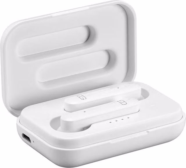 Nusound Zero-G True Wireless Bluetooth In-Ear Headphones, White