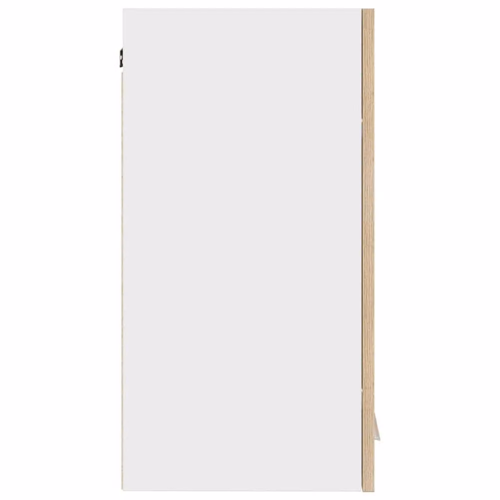 Berkfield Home Lyon Hanging Cabinet in Sonoma Oak, Beige, W/D/H: 60 x 31 x 60 cm – 2