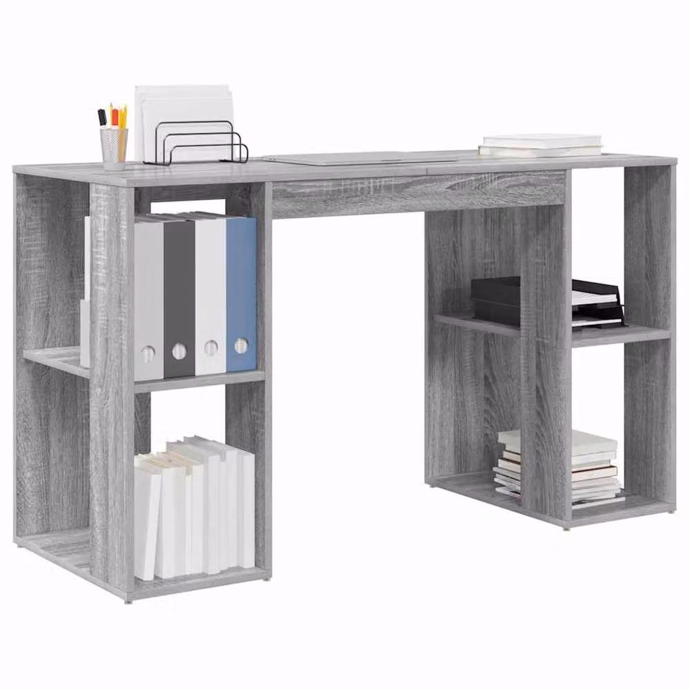 Berkfield Home Grey Sonoma Computer Desk in MDF – 3