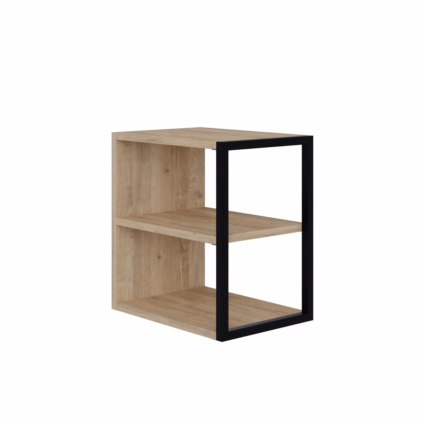 Decortie Echo Modern Minimalist Side Table in Oak – 3