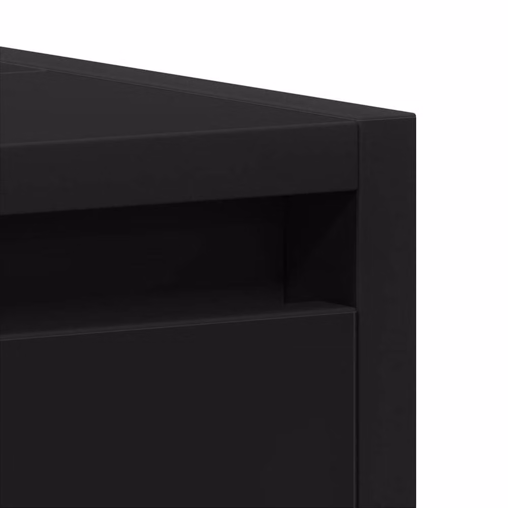 Berkfield Home Sturdy Black Wall Mounted Bathroom Cabinet W/D/H: 60 x 33 x 61 cm – 5