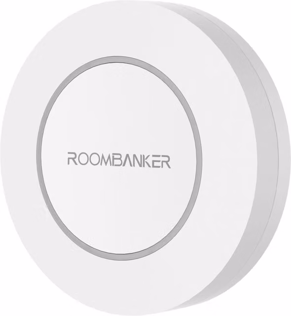 Roombanker Smart Panic Alarm Button - White