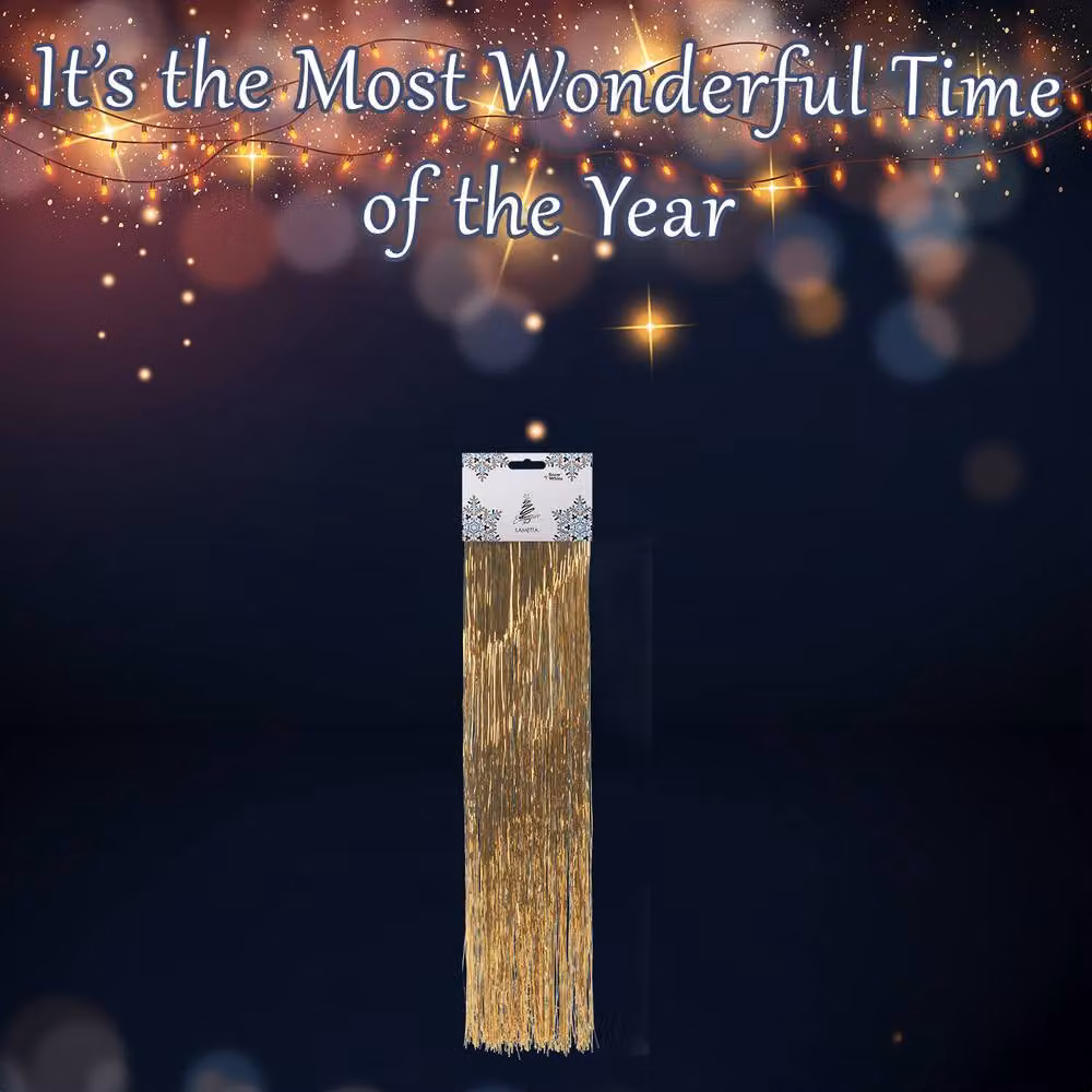 VFM e-Store Gold Angel Hanging Christmas Tree Ornament, W/D/H: 38 x 50 x 50 cm – 3