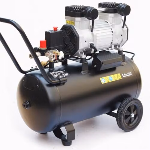SIP Airmate Low Noise Oil-Free Direct Drive Air Compressor, Black, 50L, 2.2kW, 8 Bar – 3