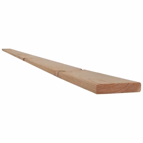 Snowdon Untreated Eased Edge PAR Timber, Natural Brown, W: 90 mm, H: 18 mm, L: 2.4 m, 15 Pack
