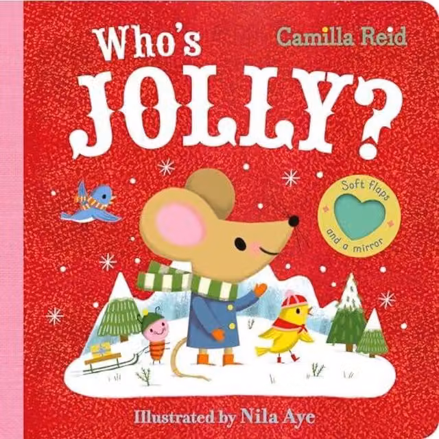 Who's Jolly? Board Book by Camilla Reid, Multicolour