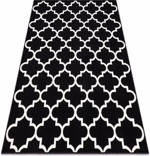 RugsX Morad Vintage Black Rectangular Rug, W: 200 cm, D: 300 cm – 1
