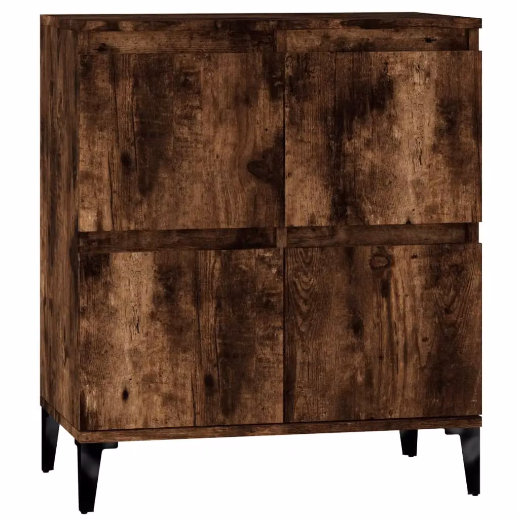 Berkfield Home Smoked Oak Sideboard in Brown, W/D/H: 60 x 35 x 70 cm – 2