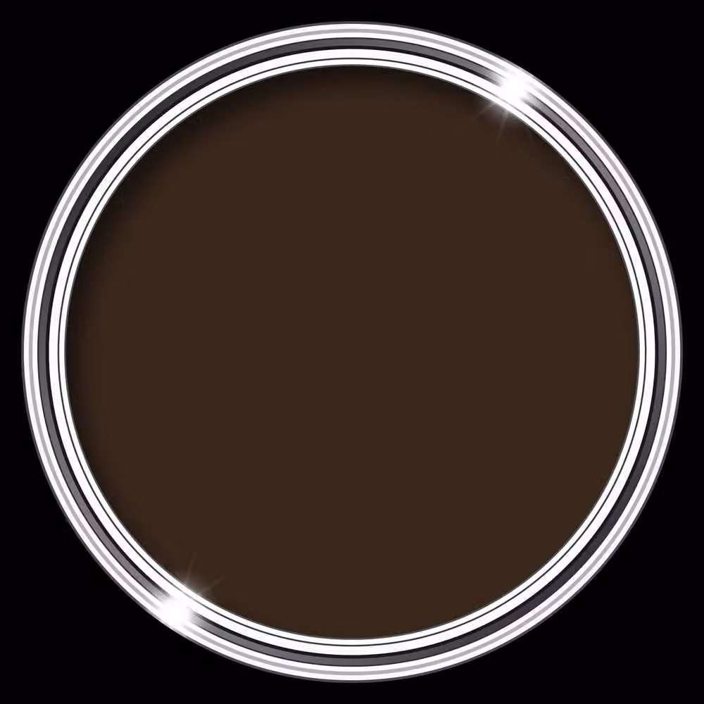 HQC Paints Smooth Masonry Paint, Weatherproof Exterior Wall Dispersion, Brown, 20 l – 3