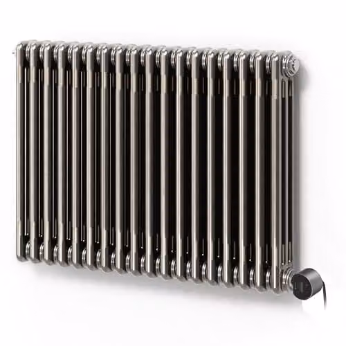 Terma Colorado Wifi Electric Radiator, Clear Lacquer, 1 kW, W: 83.4 cm, H: 60 cm, D: 8.34 cm – 1