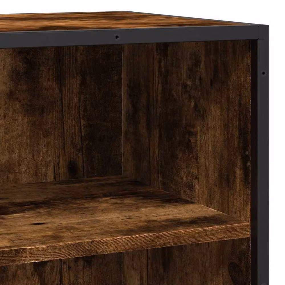 Berkfield Home Smoked Oak Sideboard in Brown, W/D/H: 68 x 35 x 76 cm – 5