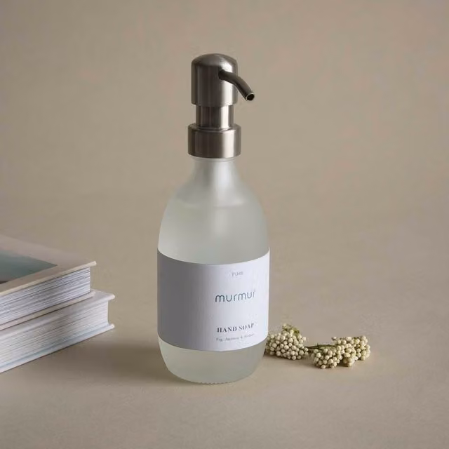 Murmur Pure Hand Wash in Silver and Transparent