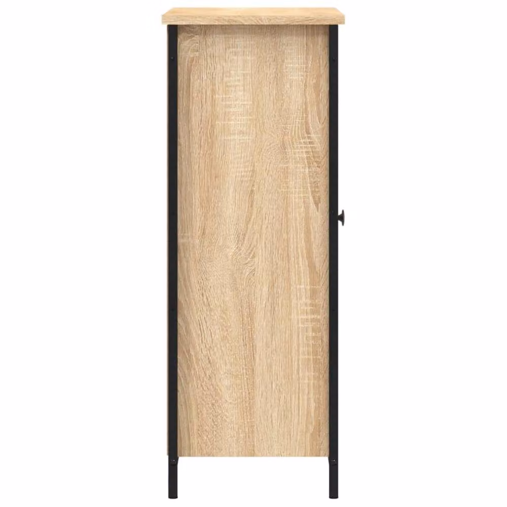Berkfield Home Sonoma Oak Sideboard in Light Tan, W/D/H: 70 x 30 x 80 cm – 3