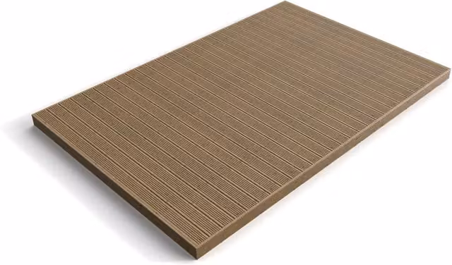 Arbor Garden Solutions Complete Self-Assembly Wooden Decking Kit in Rustic Brown