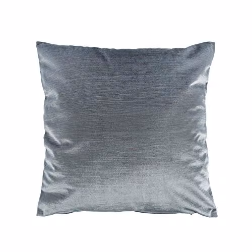 Homescapes Luxury Grey Velvet Square Cushion Cover, W/D/H: 45 x 45 x 45 cm – 4
