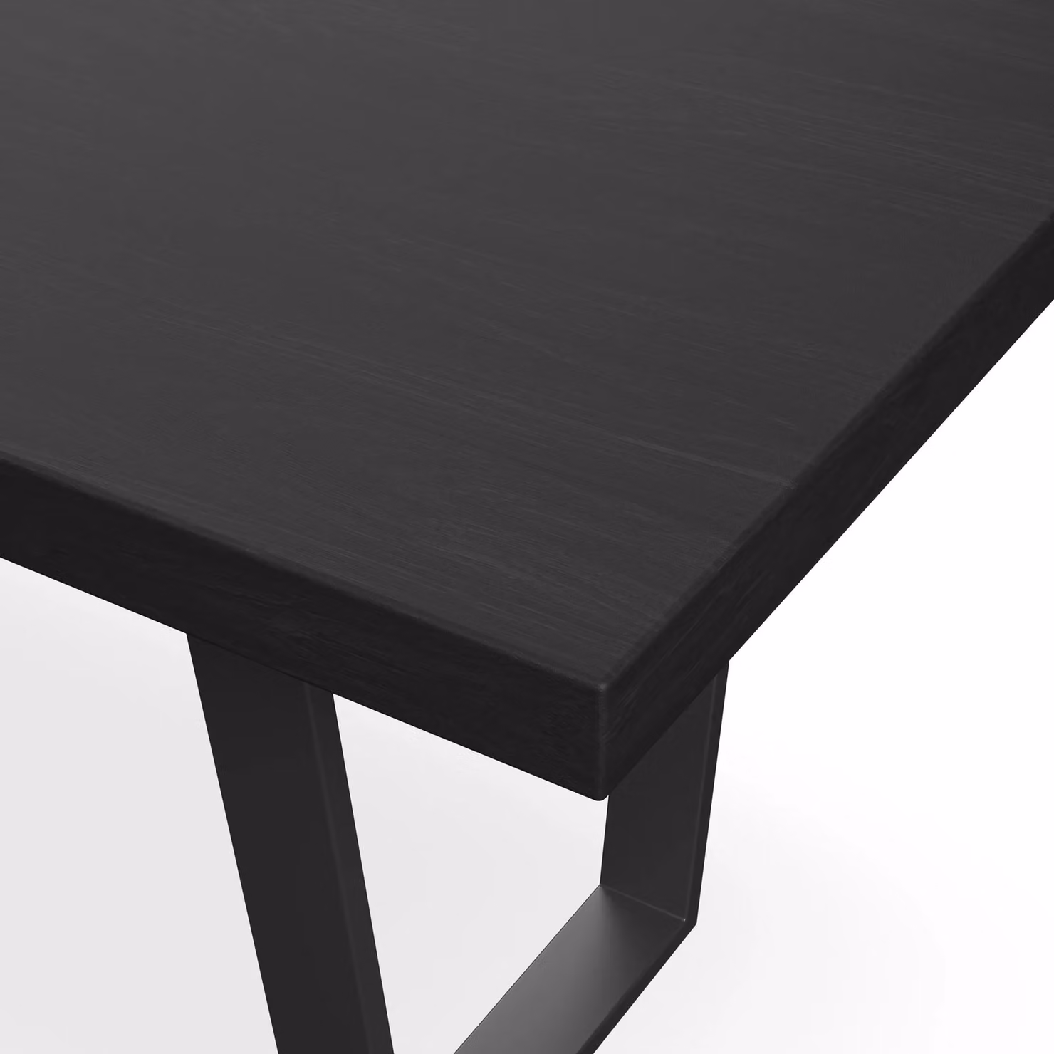 More4Homes Aria Black Dining Table and Nova Velvet Dining Chair Set of 6 – 2