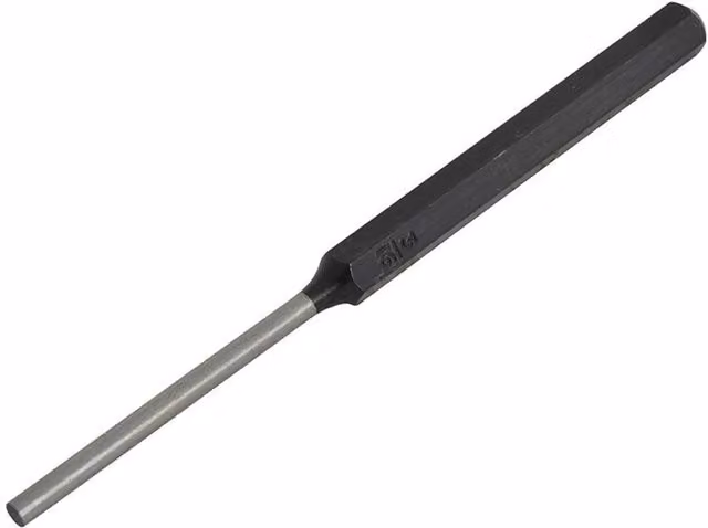 Priory 145 Series Long Series Pin Punches in Silver and Multicolour