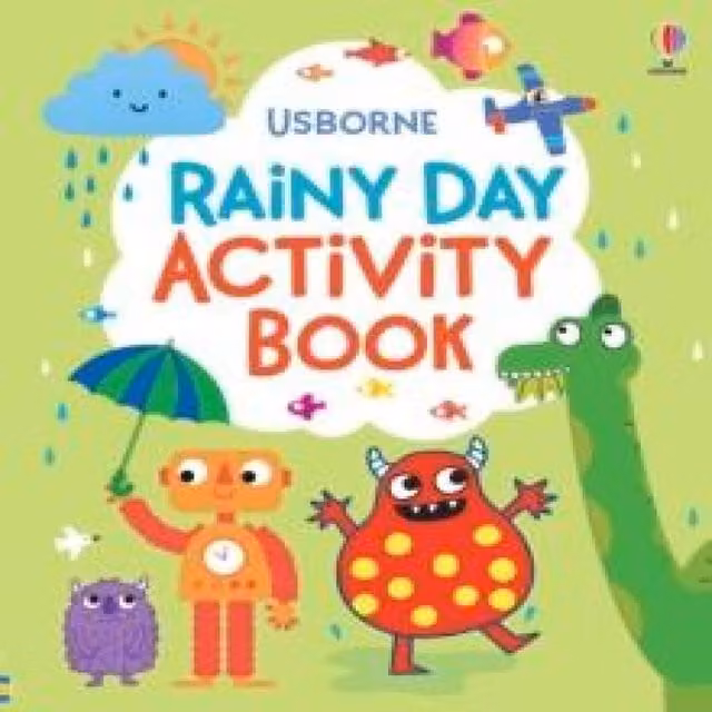 Usborne Publishing Ltd Rainy Day Activity Book by Rebecca Gilpin, Multicolour Paperback