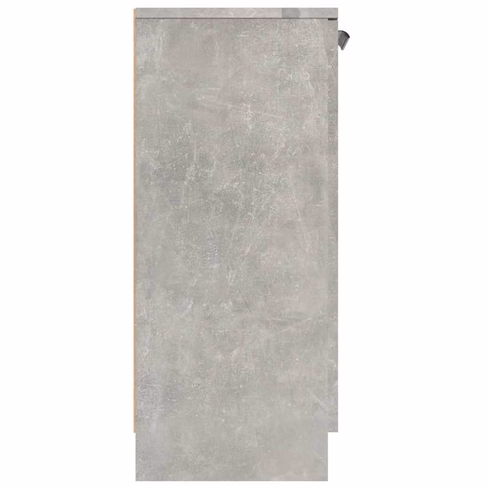 Berkfield Home Sideboard in Concrete Grey, W/D/H: 60 x 30 x 70 cm – 2
