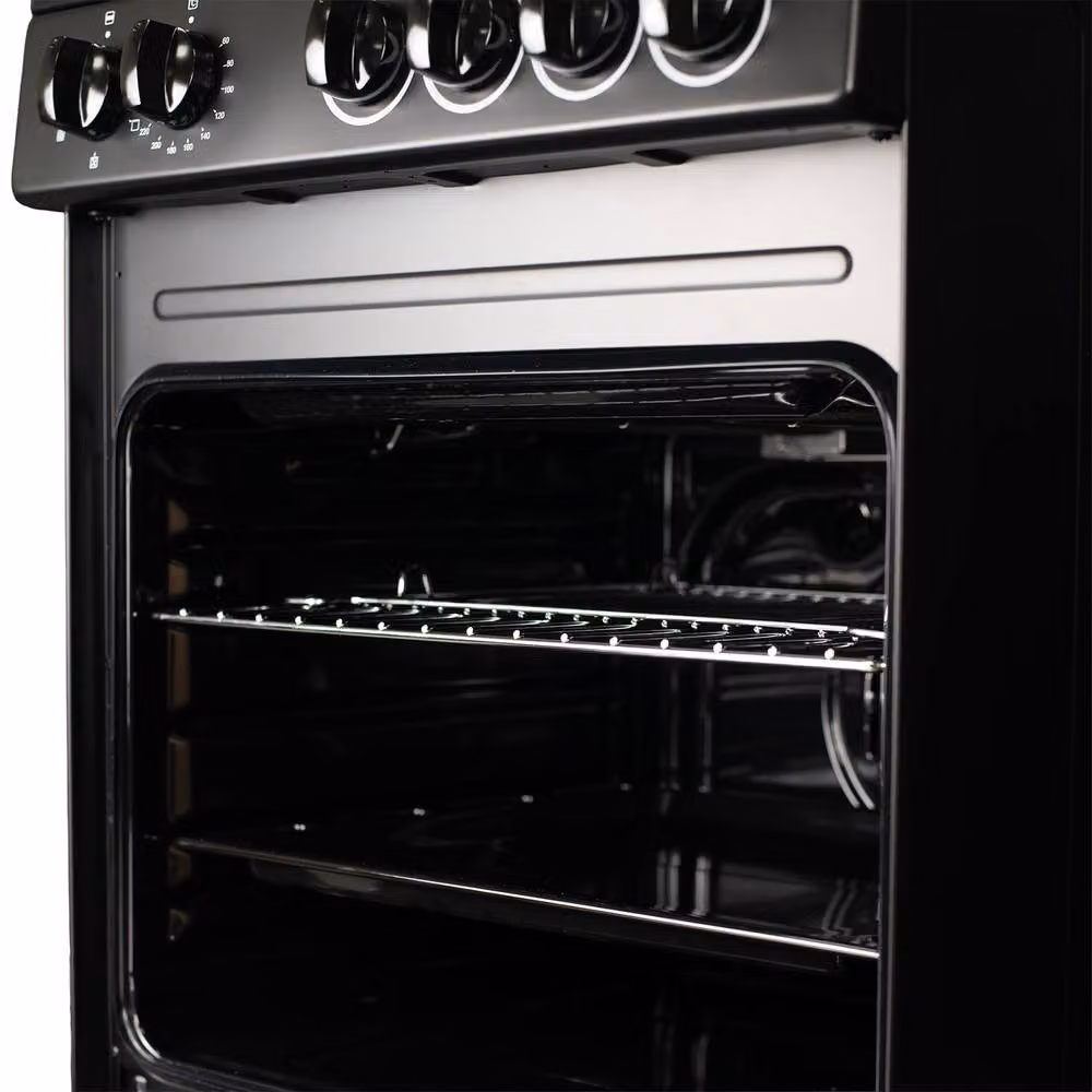Willow Black 50cm Single Cavity Electric Cooker with Ceramic Hobs and Grill – 2