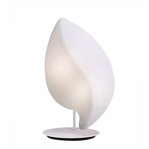 Netlighting Mantra Iluminación Natura Small Outdoor Table Lamp, Matt White with Opal White Glass, E27, IP44 – 1