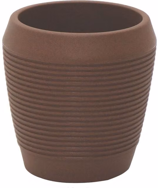 Tramontina Egipcio Brown Plastic Planter Tub