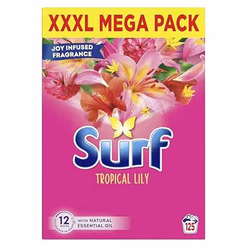 Surf Tropical Lily Washing Powder, 6.25 kg – 2