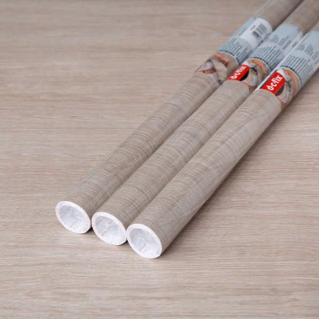 d-c-fix Oak Santana Lime Self Adhesive Vinyl Wrap for Kitchen Doors and Worktops, Beige/Grey, W: 67.5 cm, L: 2 m (Pack of 3)
