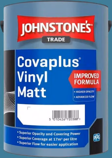 Johnstone's Covaplus Matt Dispersion Paint in Teal Topaz, 5 l