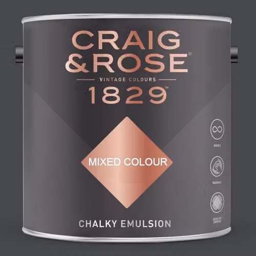 Craig & Rose 1829 Zeitgeist Chalky Matt Emulsion Paint, 2.5 l
