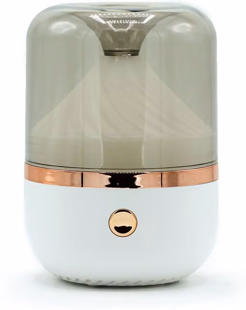 KDMD Urban Aroma Diffuser in White and Bronze with USB Power and Colour Changing Light