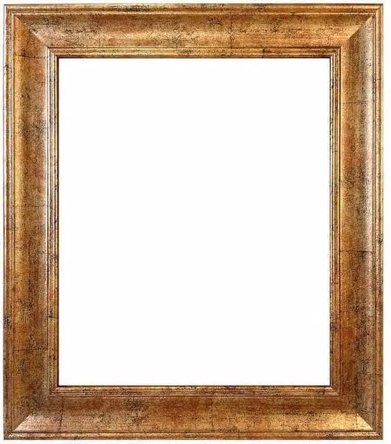 Frames by Post Scandi Single Rectangular Photo Frame in Gold, 15.24 x 10.16 cm