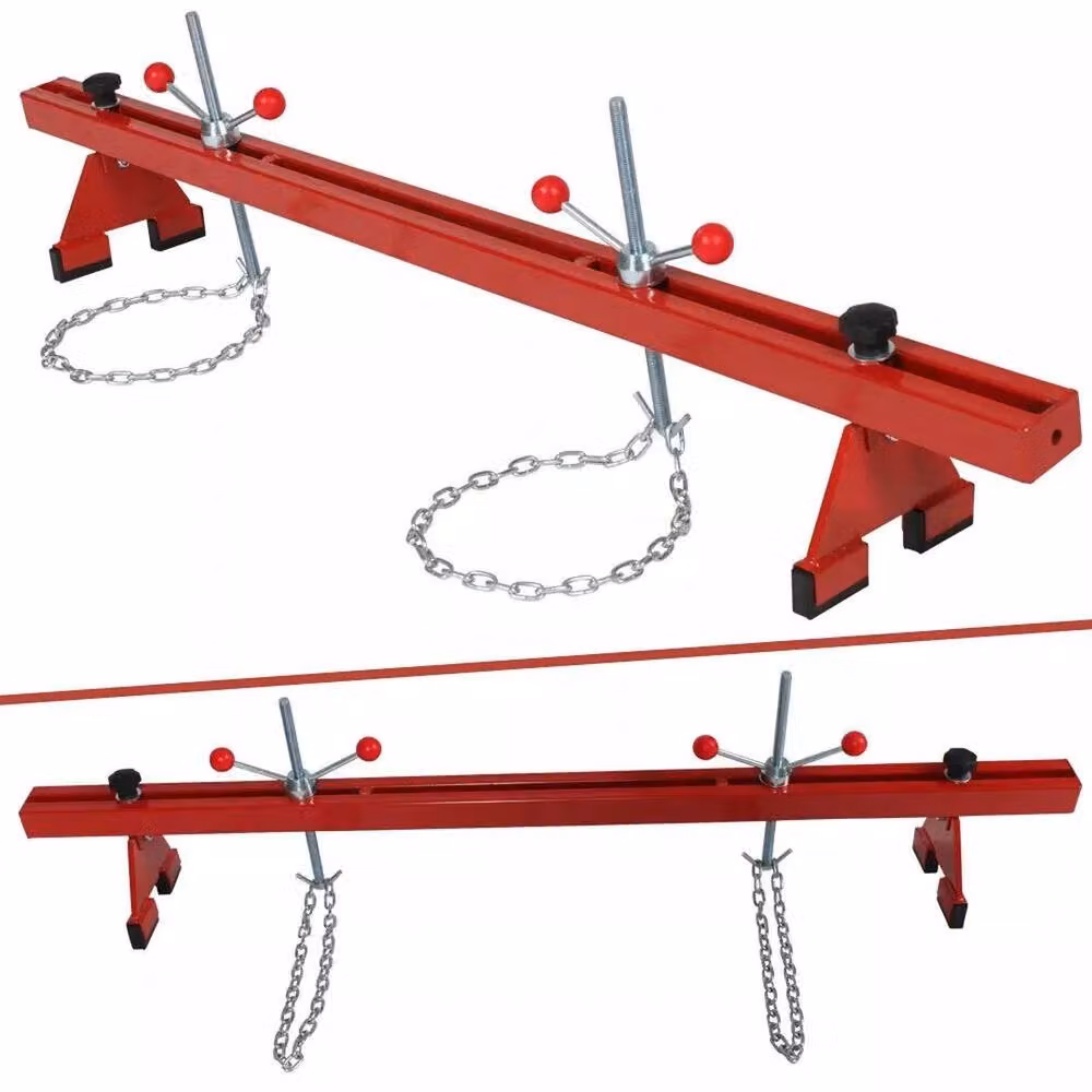 NESTLUNE Heavy Duty Engine Support Beam and Gearbox Bar in Red – 2