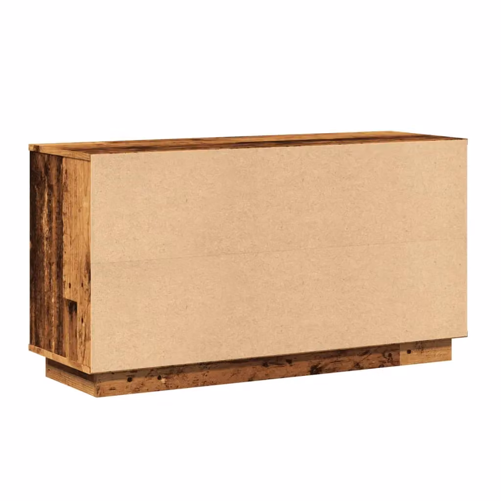 Berkfield Home Classic Sideboard in Old Wood Brown, W/D/H: 102 x 35 x 55 cm – 5
