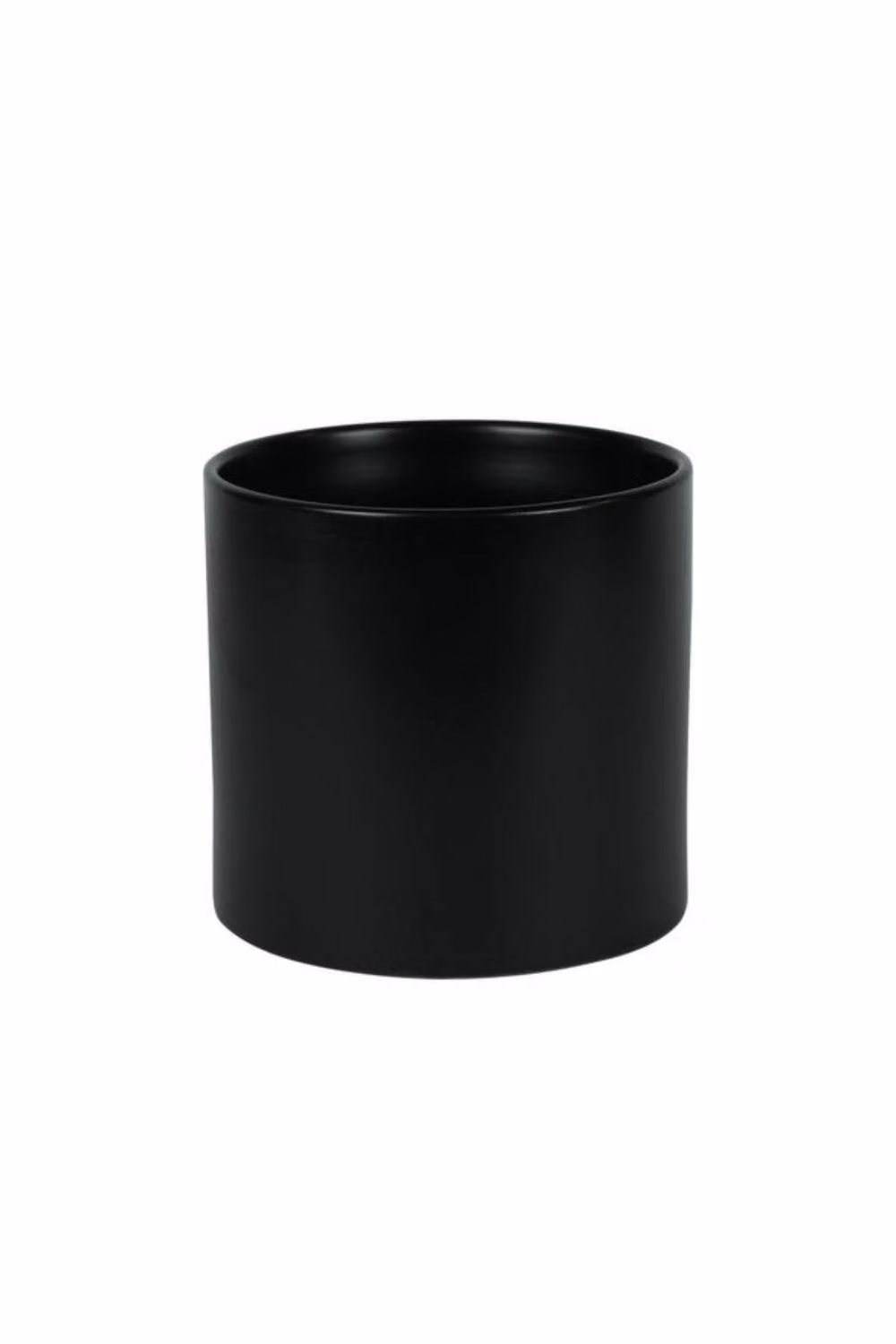 KDMD Hortus Sofia Matt Black Ceramic Tabletop Pot, Diameter: 16 cm – 2