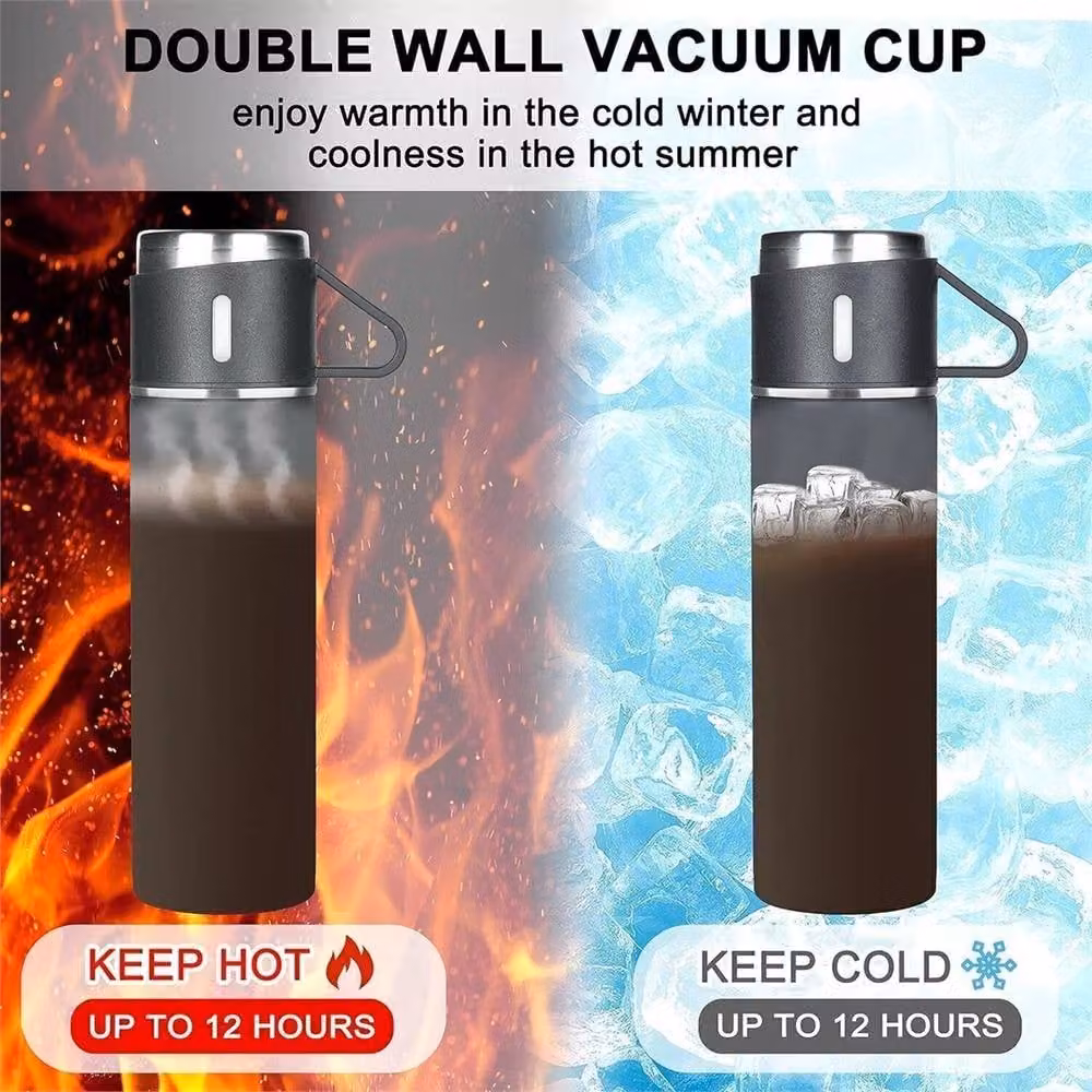 Nordara Grey Stainless Steel Vacuum Insulated Thermo Jug – 5
