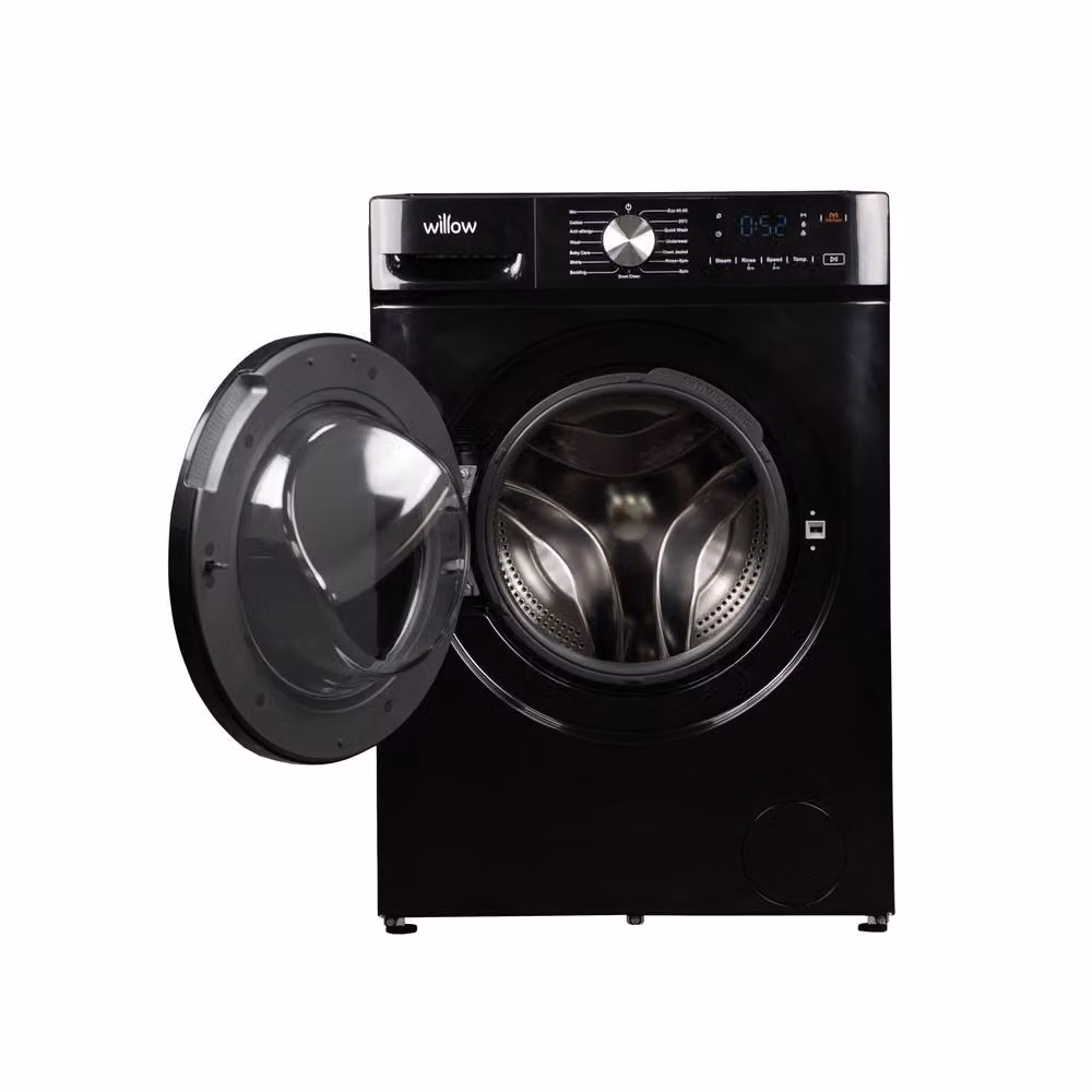 Willow 7kg Front Loading Washing Machine with 1200 Spin and Child Lock, Black – 2