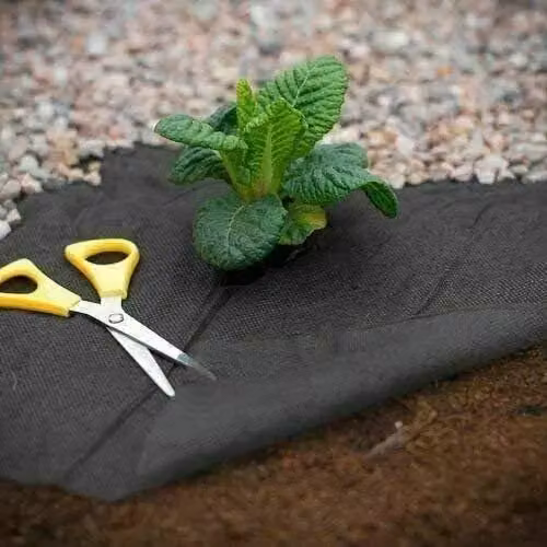Almineez Heavy Duty Weed Control Fabric Membrane Garden Landscape Ground Cover Sheet in Black, W/D/H: 8 x 1.5 m – 2