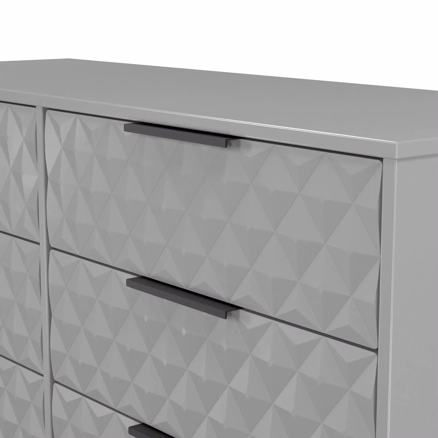 2 U Islay 6 Drawer Midi Chest in Dark Grey – 3