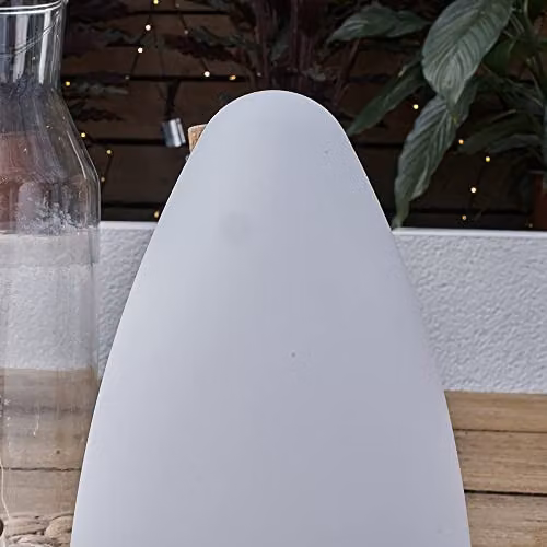 ValueLights MiniSun White Rechargeable RGB LED Outdoor Table Lamp – 4