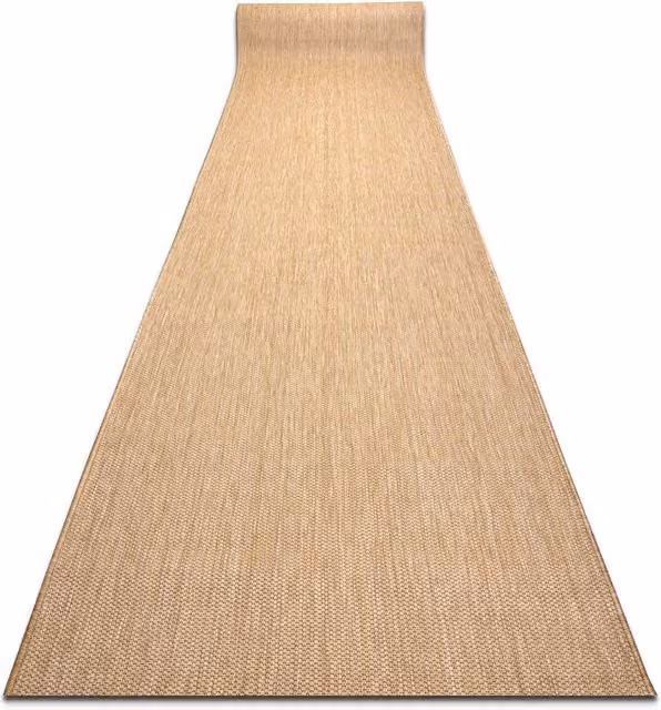 RugsX Sion Sisal Runner in Beige, W/D/H: 70 x 380 cm