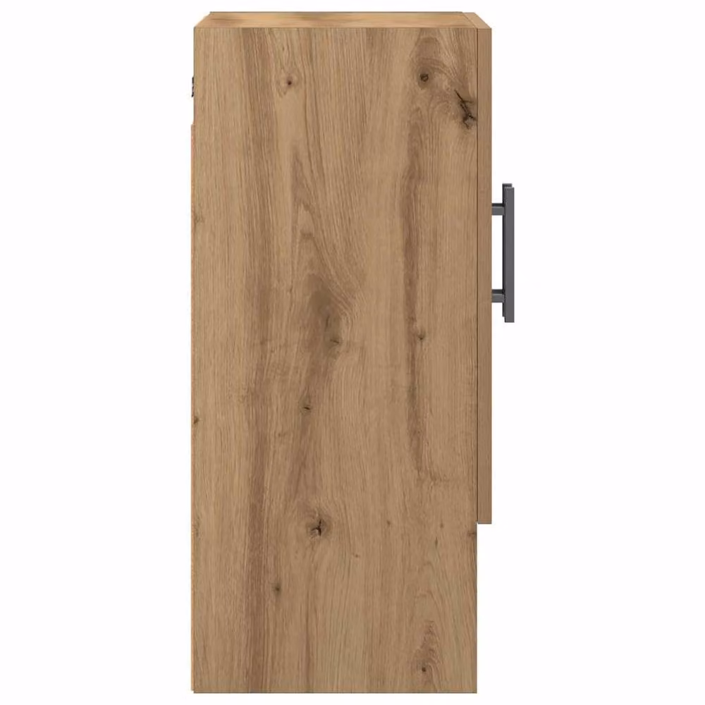 Berkfield Home Artisan Oak Wall Cabinet in Brown, W/D/H: 60 x 31 x 70 cm – 3