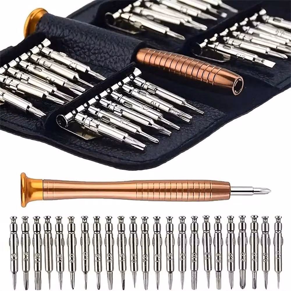 SPETLEK 25 Magnetic Screwdriver Repair Tool Set in Black – 3