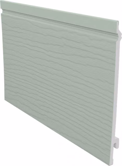 Freefoam PVC Weatherboard Cladding, Sage Green, W: 17 cm, L: 5 m